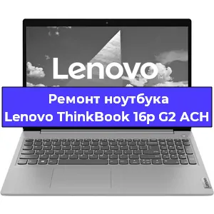 Чистка от пыли и замена термопасты на ноутбуке Lenovo ThinkBook 16p G2 ACH в Москве